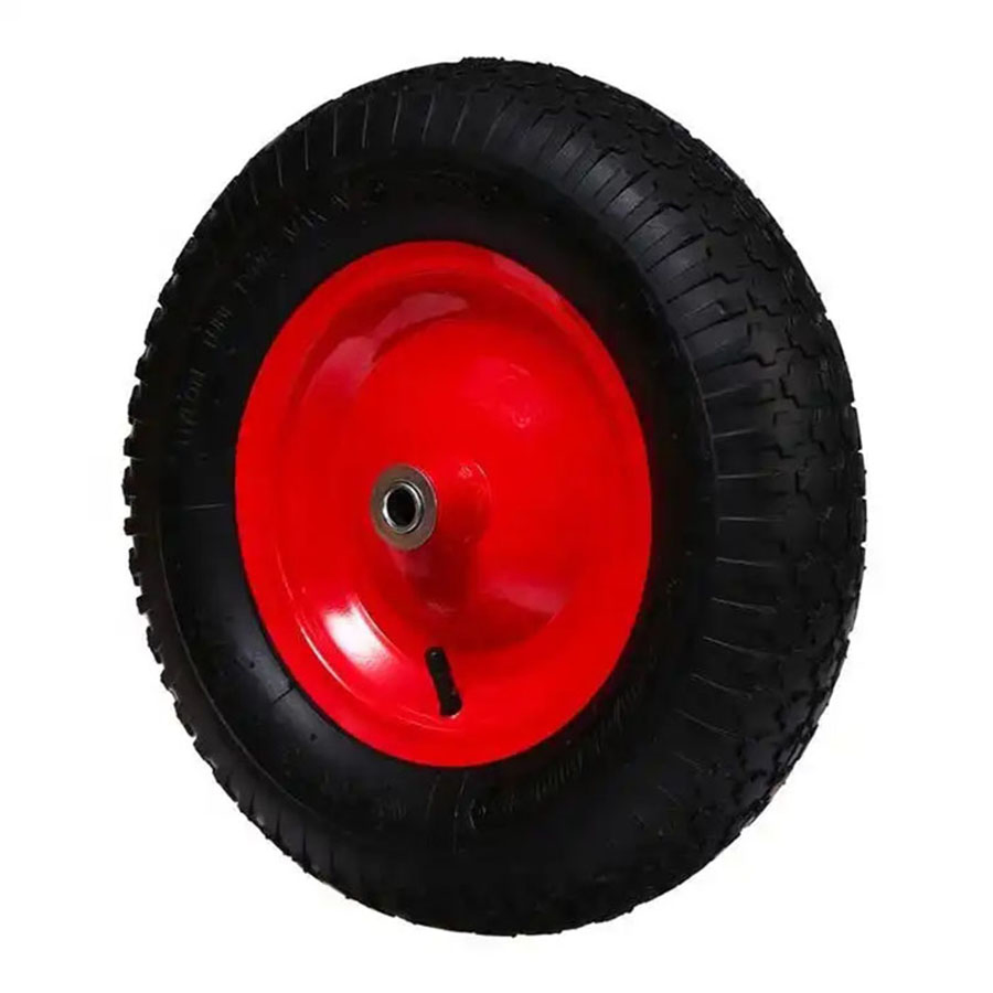 Trolley Wheel Pneumatic 400-8 Garden Tool Wheels