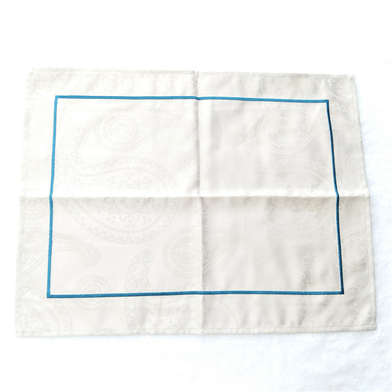 Chinese Factory Cotton Tablecloth Customizable Napkins Small Square Gold Tablecloth