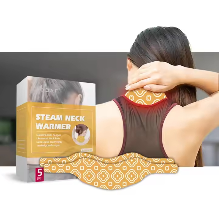 Steam Warmer Adjustable Scarf Warming Pad with Herbal Fix Your Neck Pain