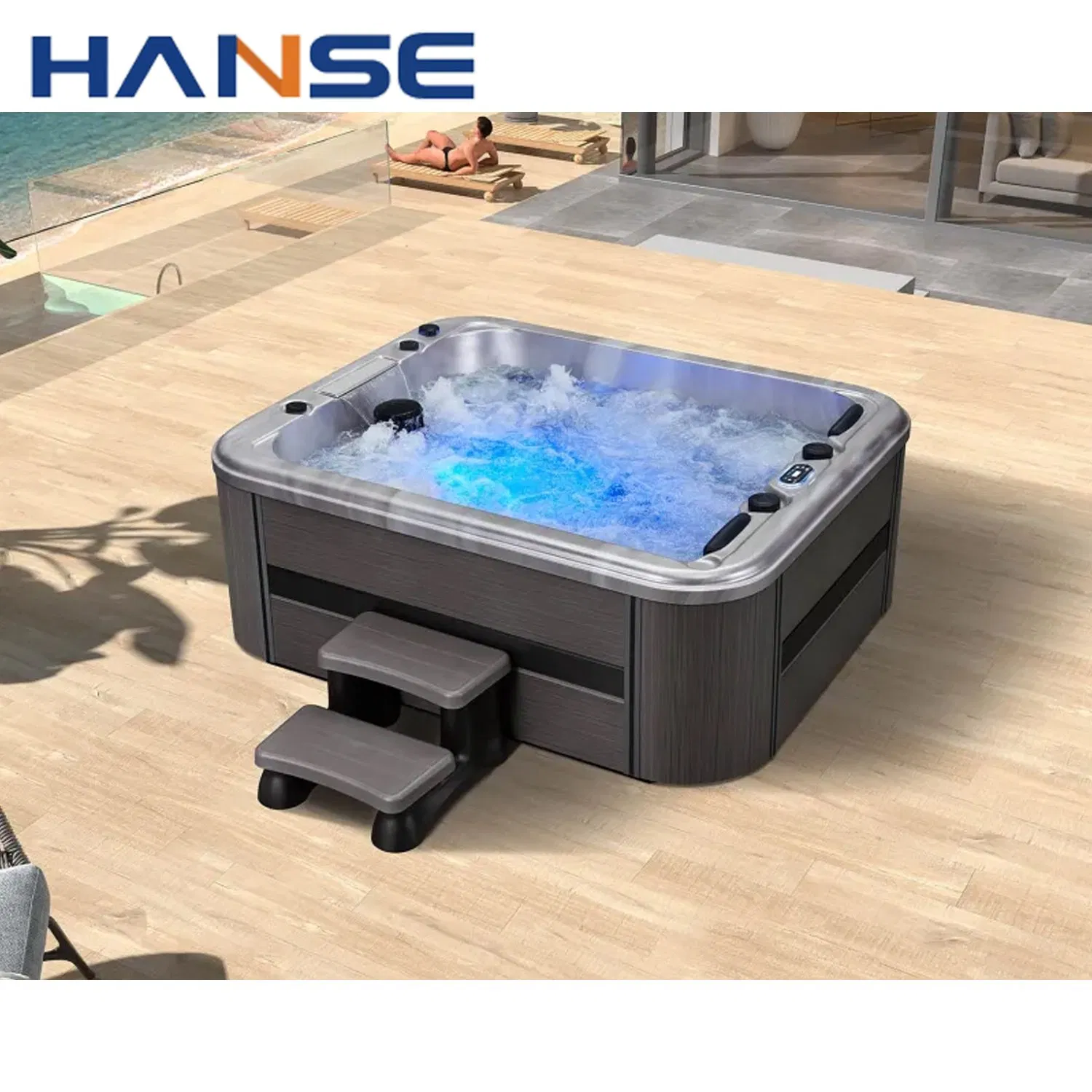 High Quality 5 Person Outdoor SPA Hot Tubs Massage SPA Hot Tub for Sale