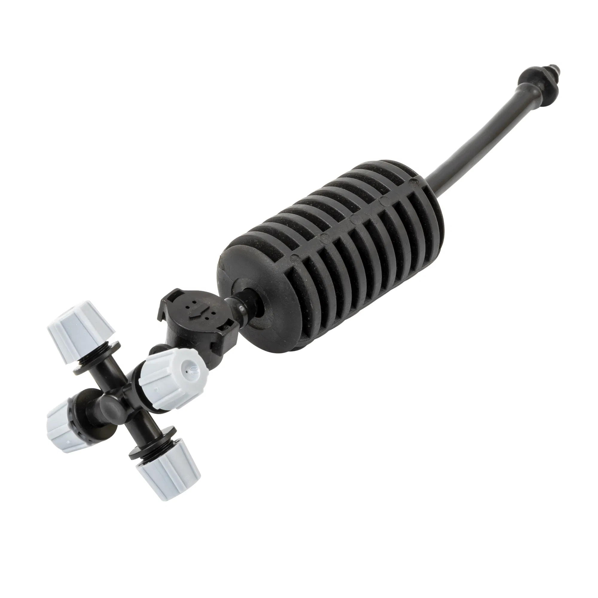 Black Microsprinkler with Stake Sprinkler Irrigation System