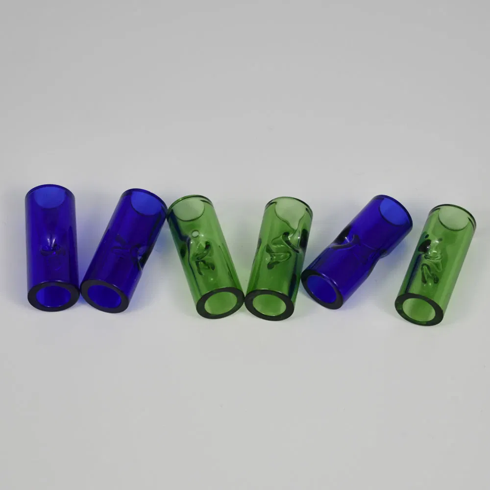 Wholesale Colorful 50 mm Cigarette Custom Logo Glass Tobacco Joint Tips