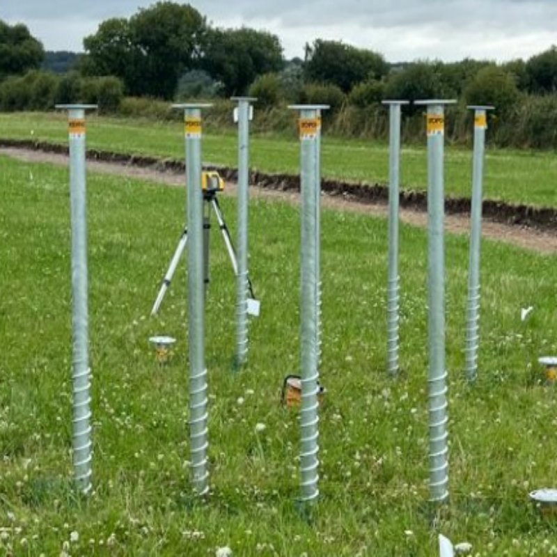 Use in Gravel and Clay Screw Piles Suitable High Strength and Corrosion-Resistant Easy and Secure Installation