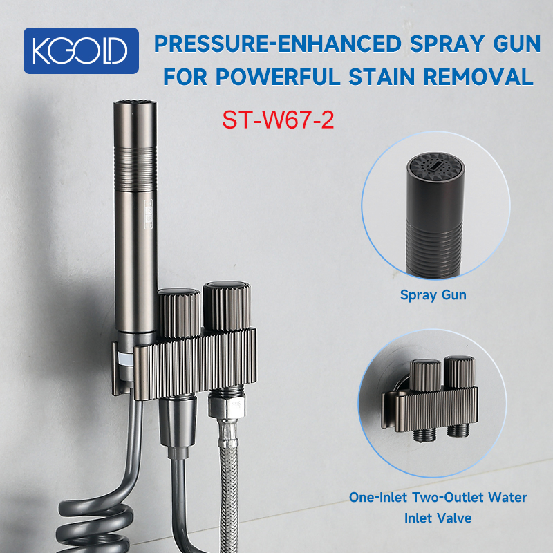 201 Stainless Steel Handheld Fitting Shattaf for Bathroom