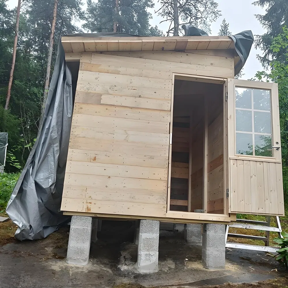 Инфракрасная сауна из красного кедра на заказ