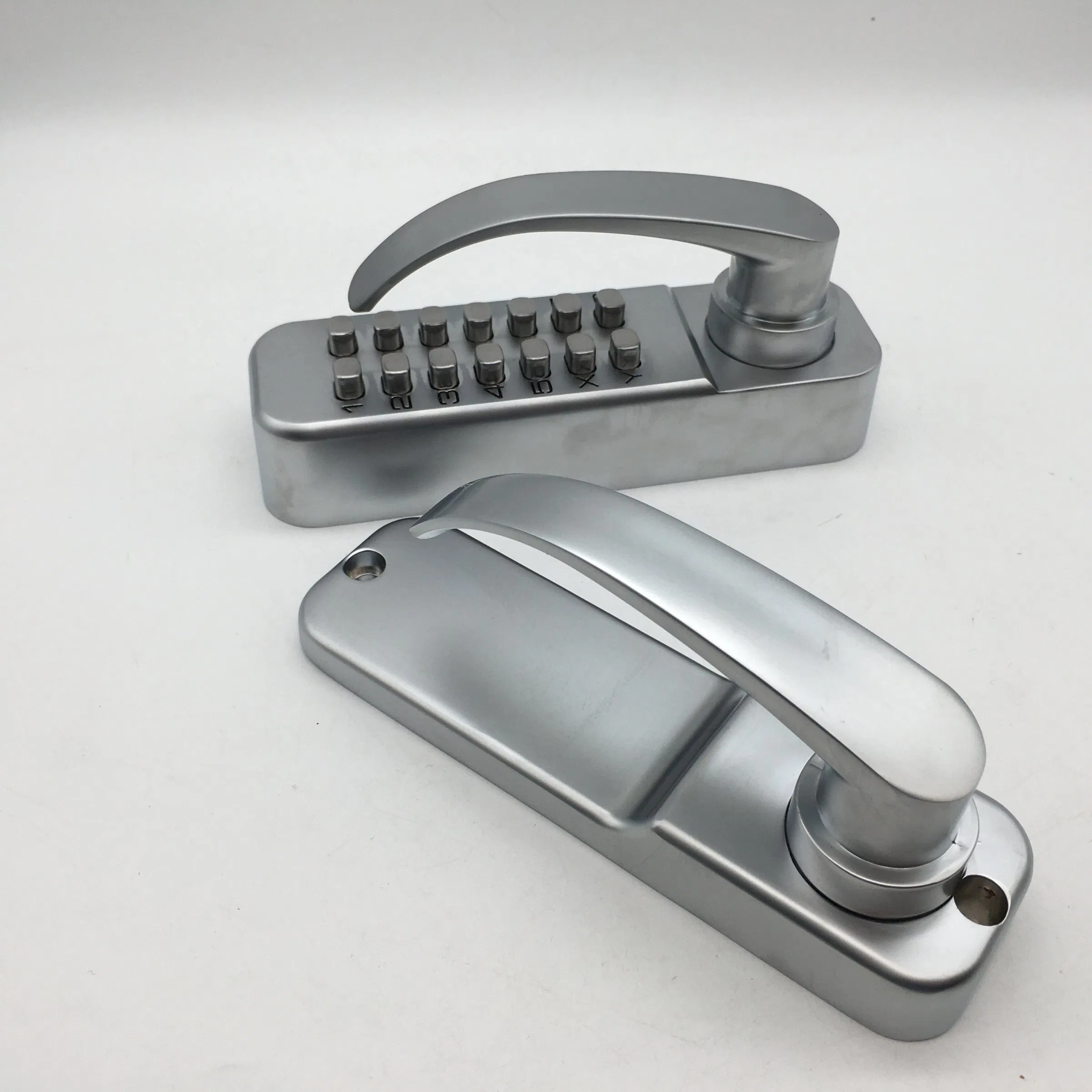 Fireproof and Waterproof No Power Supply No Key Required Security Code Keyless Mechanical Double-Sided Password Combination Door Lock