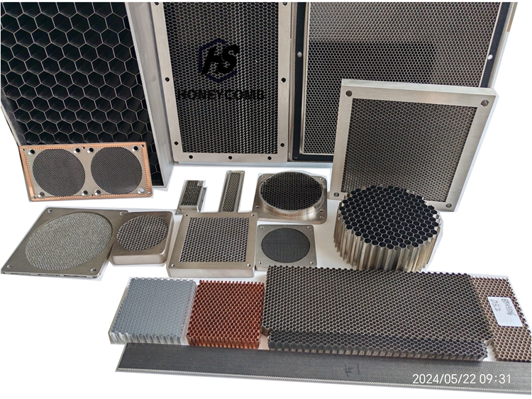 Various Honeycomb Panel for EMI Shielding and Air Flow