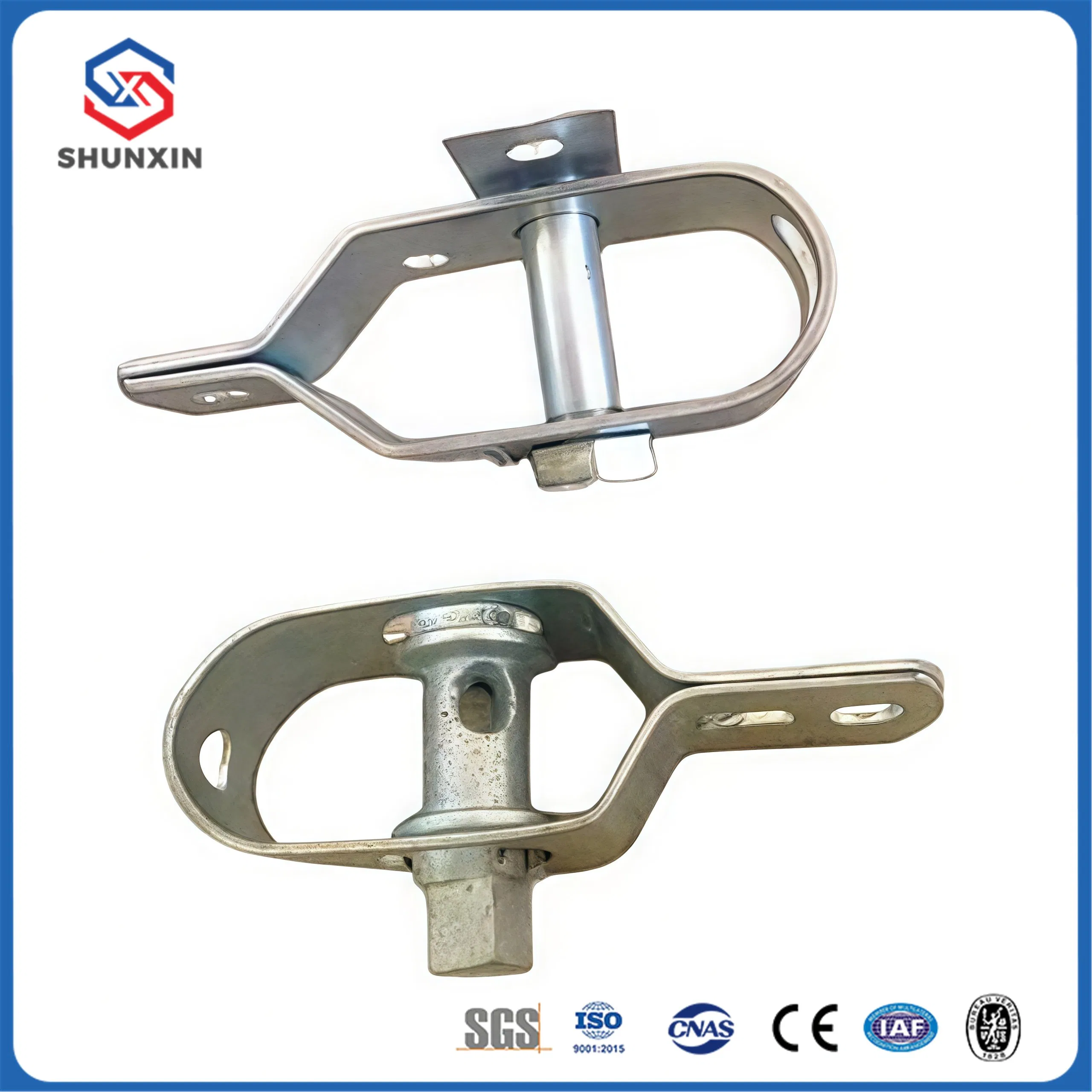 Heavy-Duty Doughty Pipe Clamp for Vertical Railing Support