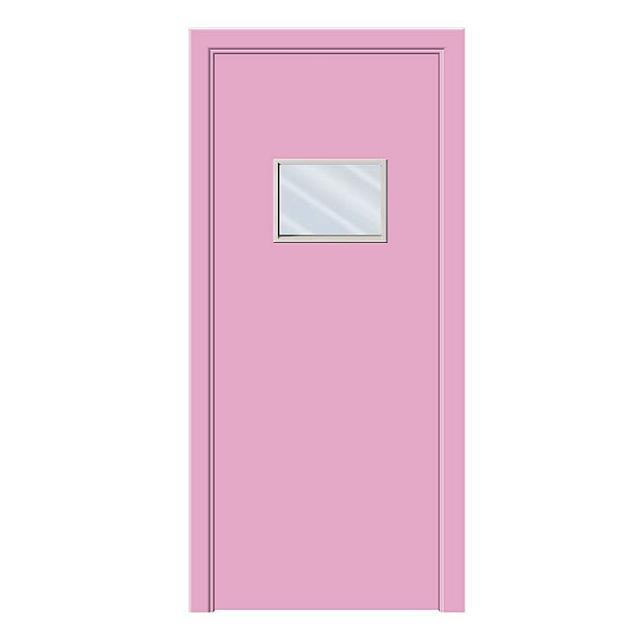 Solid Wood Door Waterproof Interior WPC Panel Door for Bedroom