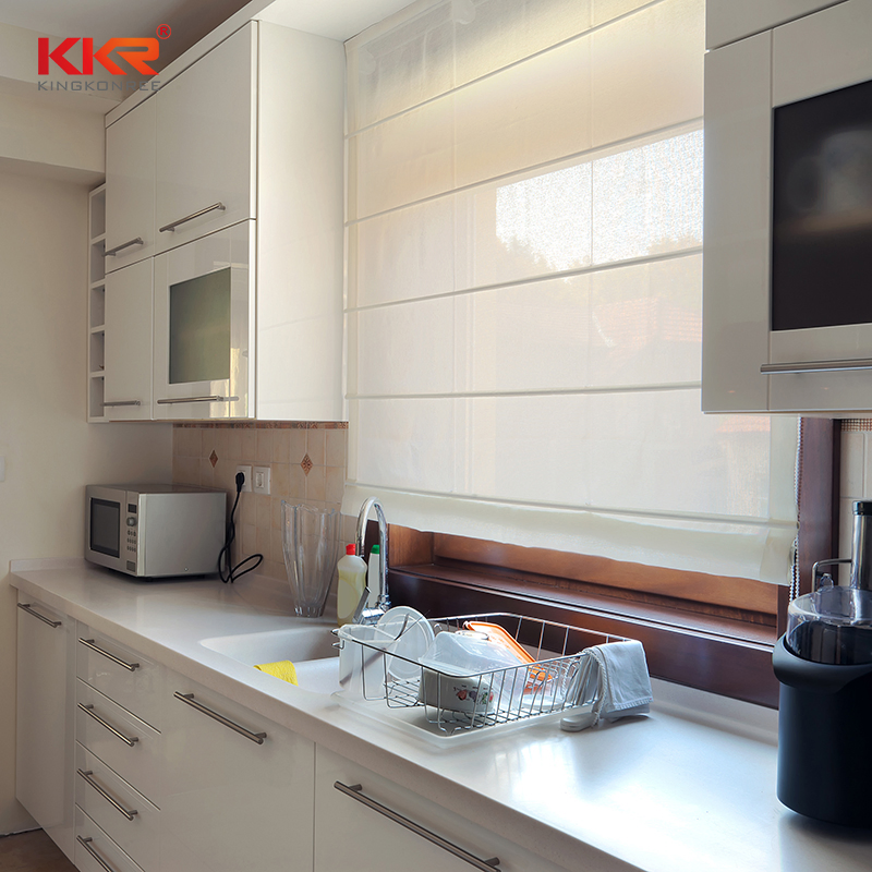 Precut Kitchen Bench Top Solid Surface Stone Countertop