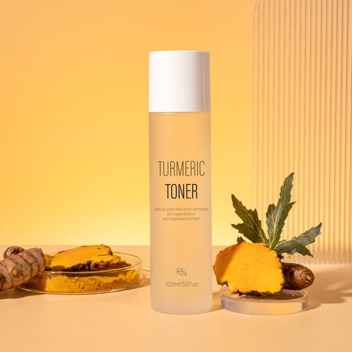 Turmeric Skincare Deep Clean Anti Acne Dark Spot Facial Repairing Whitening Brightening Private Label Turmeric Face Wash Skin Care Set