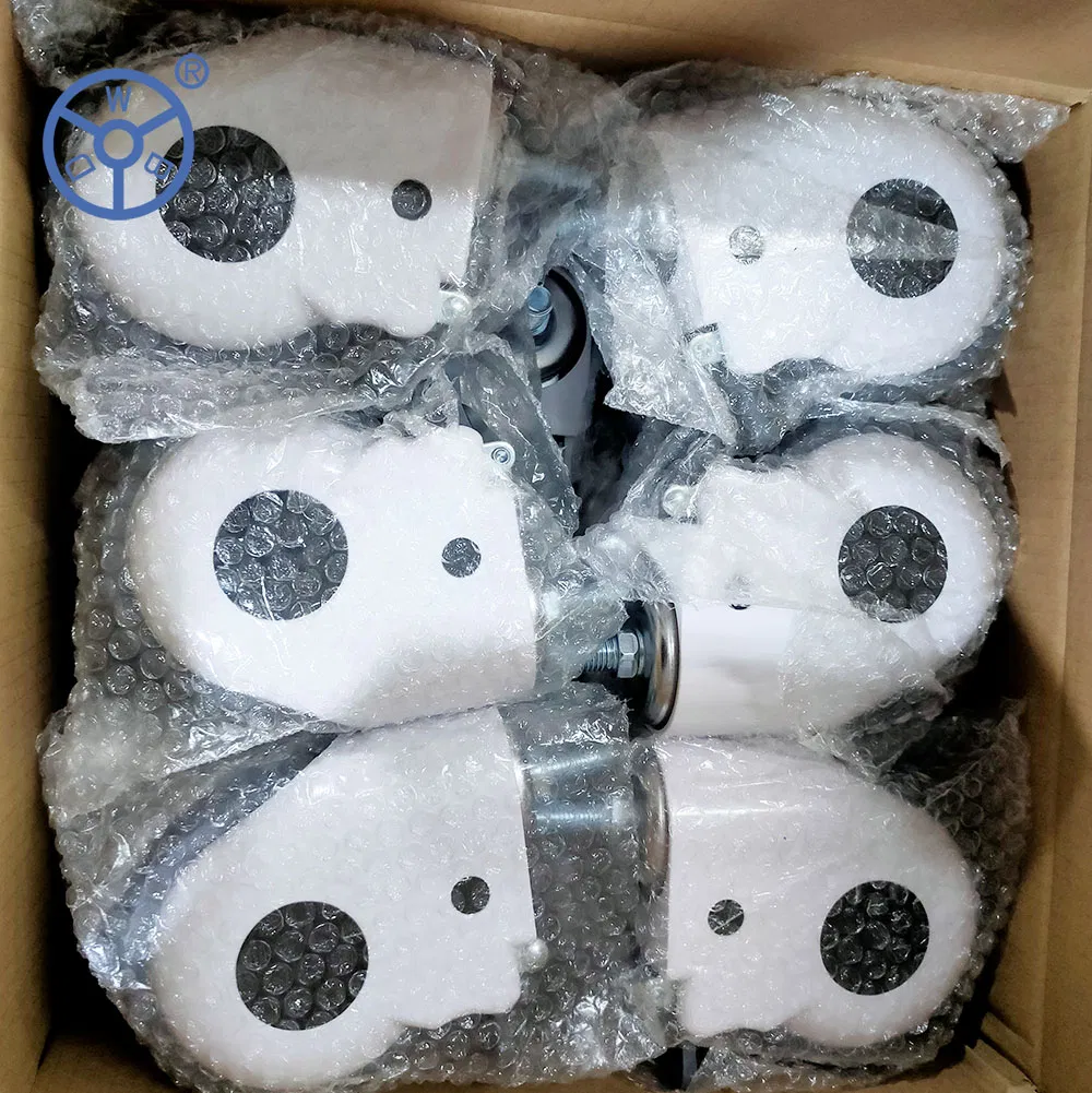 3/4/5 Inch TPR Caster Wheels Medical Caster for Hospital Bed
