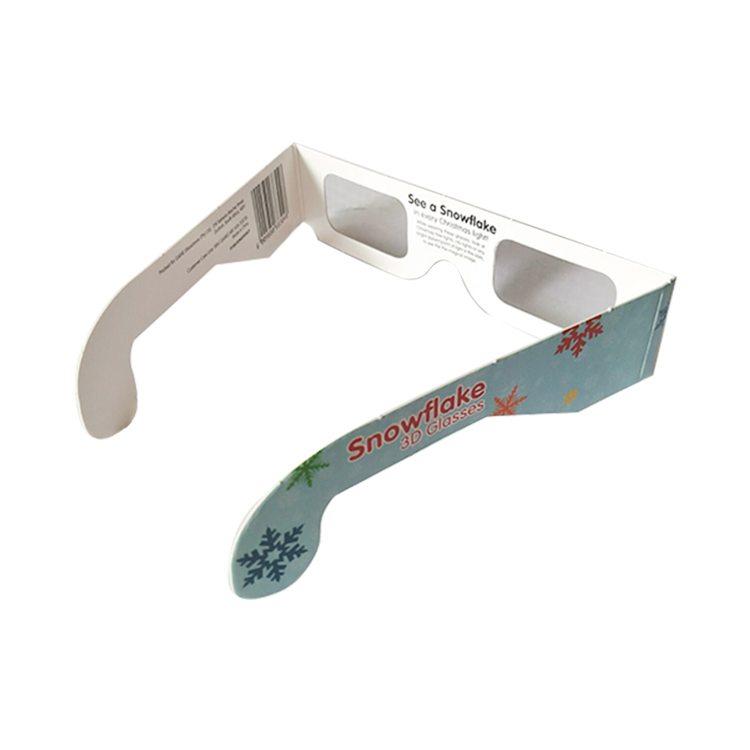 Custom Design Firework Cardboard Party 3D Paper Diffraction Glasses