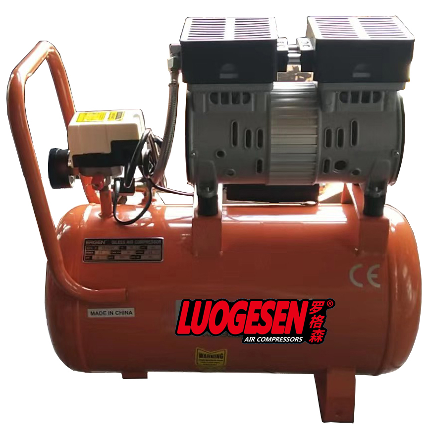 Поршневой воздушный компрессор Luogesen 1450W 30L