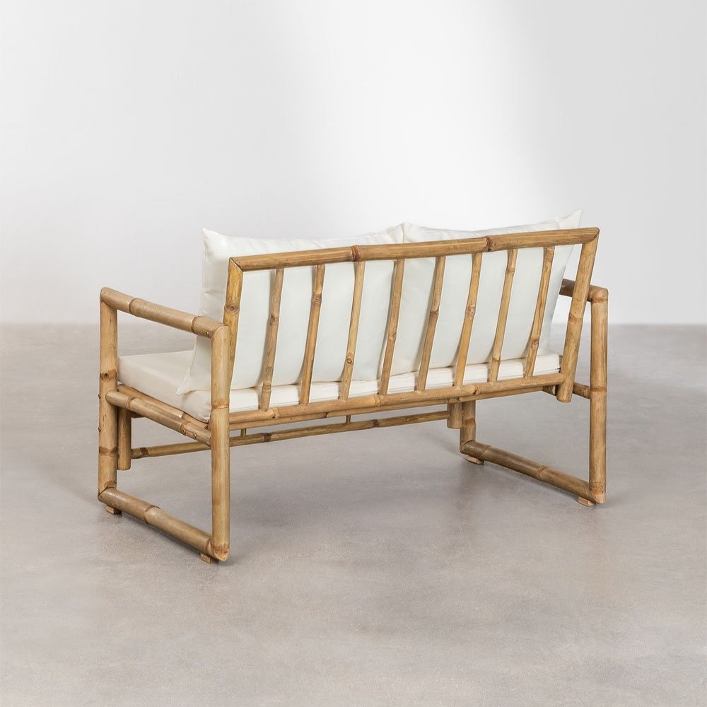 Мебель бамбуковая диван кресло столик комплект премиум