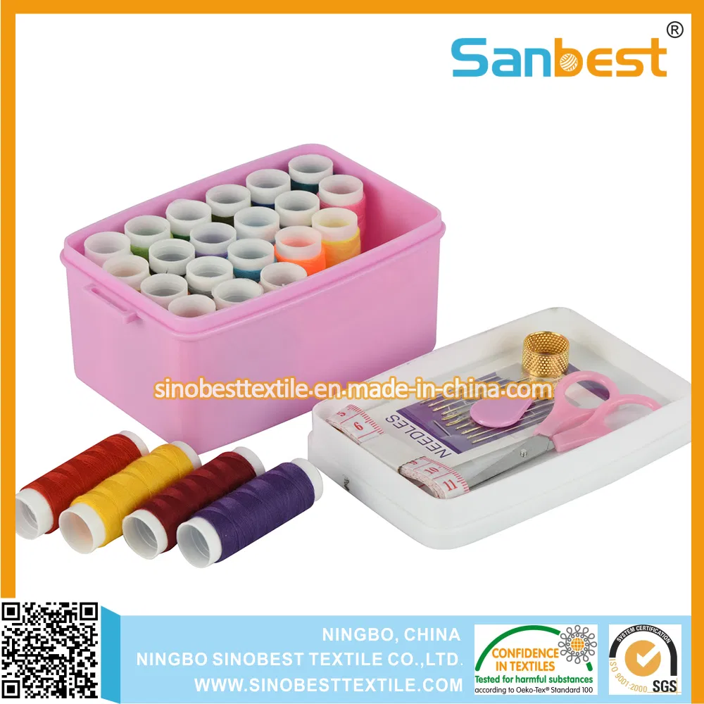 Sewing Set with 24 Colors Thread for Household