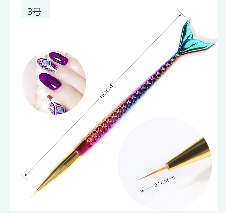 8PCS Nail Painting Brush Set