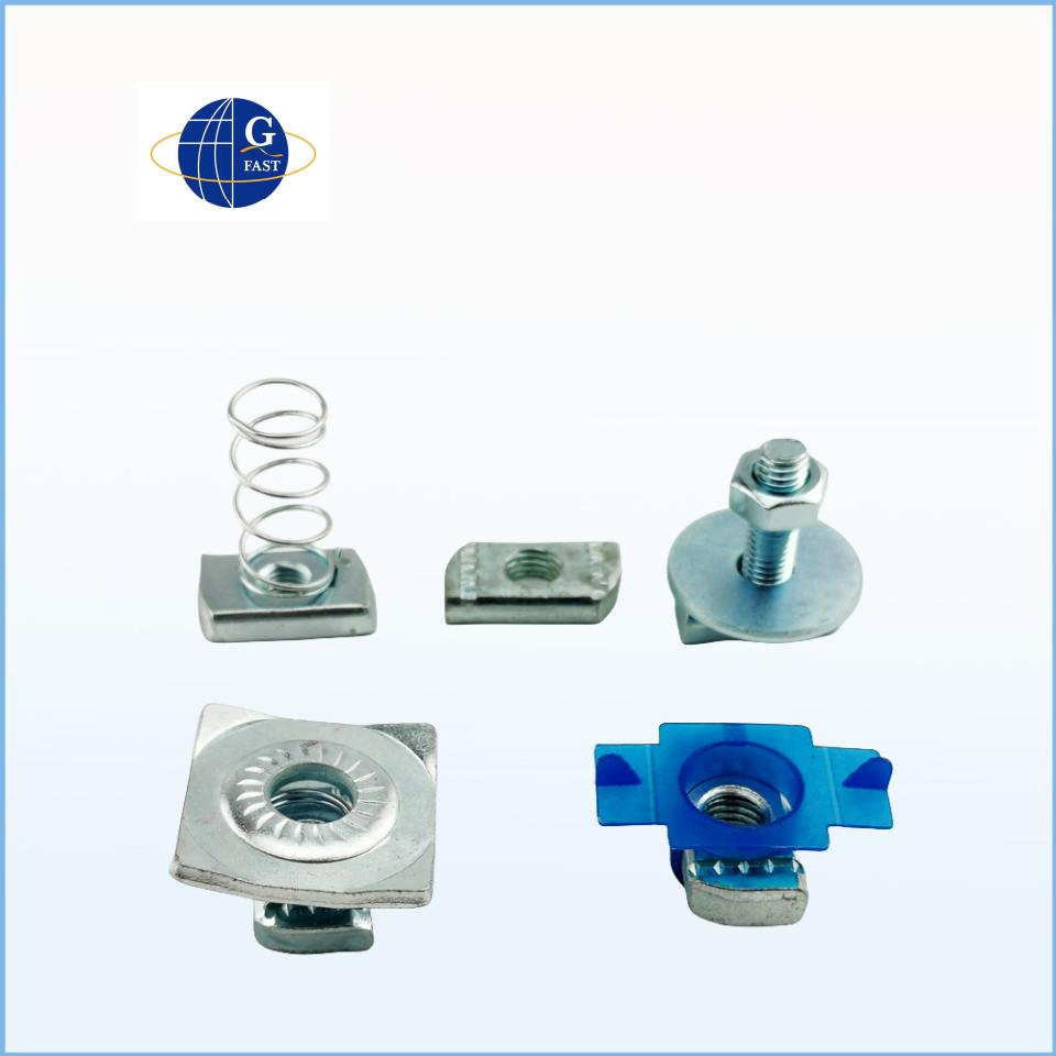 Galvanized HDG Channel Nut with Plastic Wing