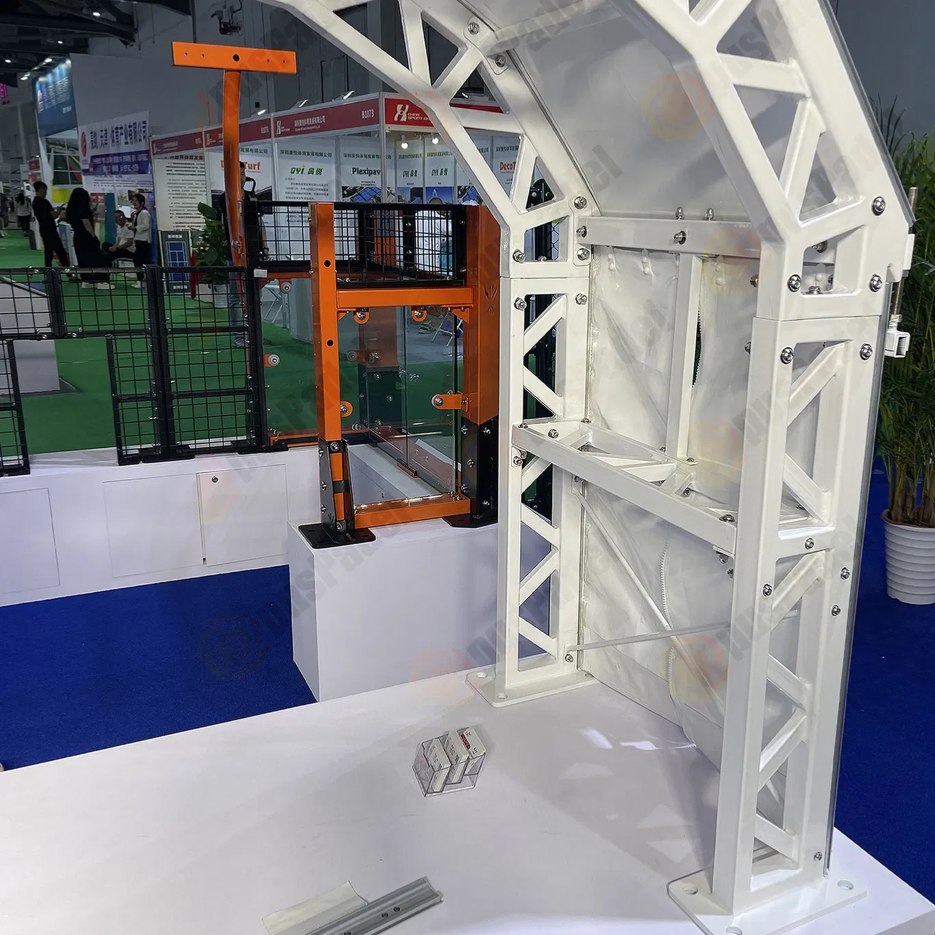 professional Tennis Courts Large Sports Event Roof for Tennis Court Hall Big Modular Sport Structure Padel Tent Hall for Tennis Court