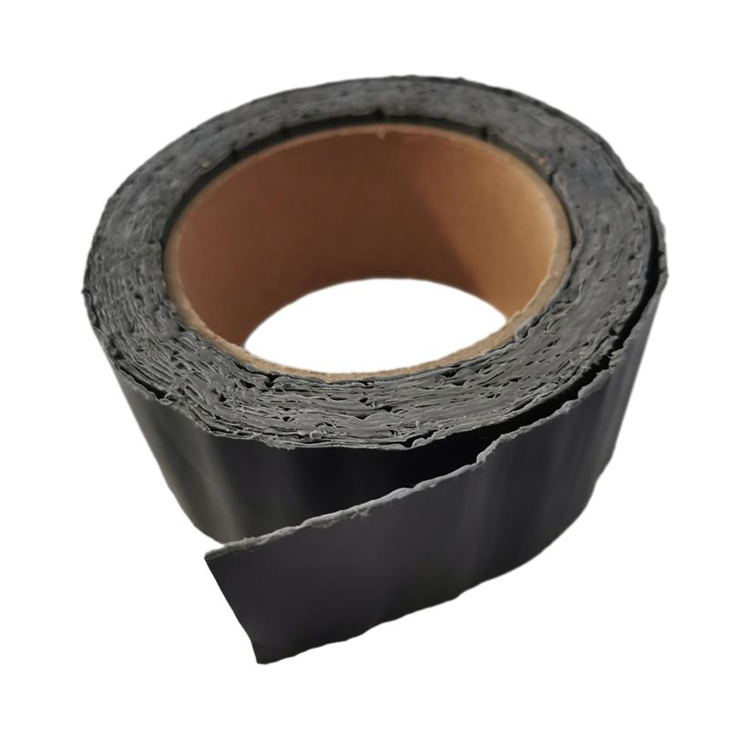 HDPE Balck Release Film Polymer Rubber Self Adhesive Waterproof Tape for Seal