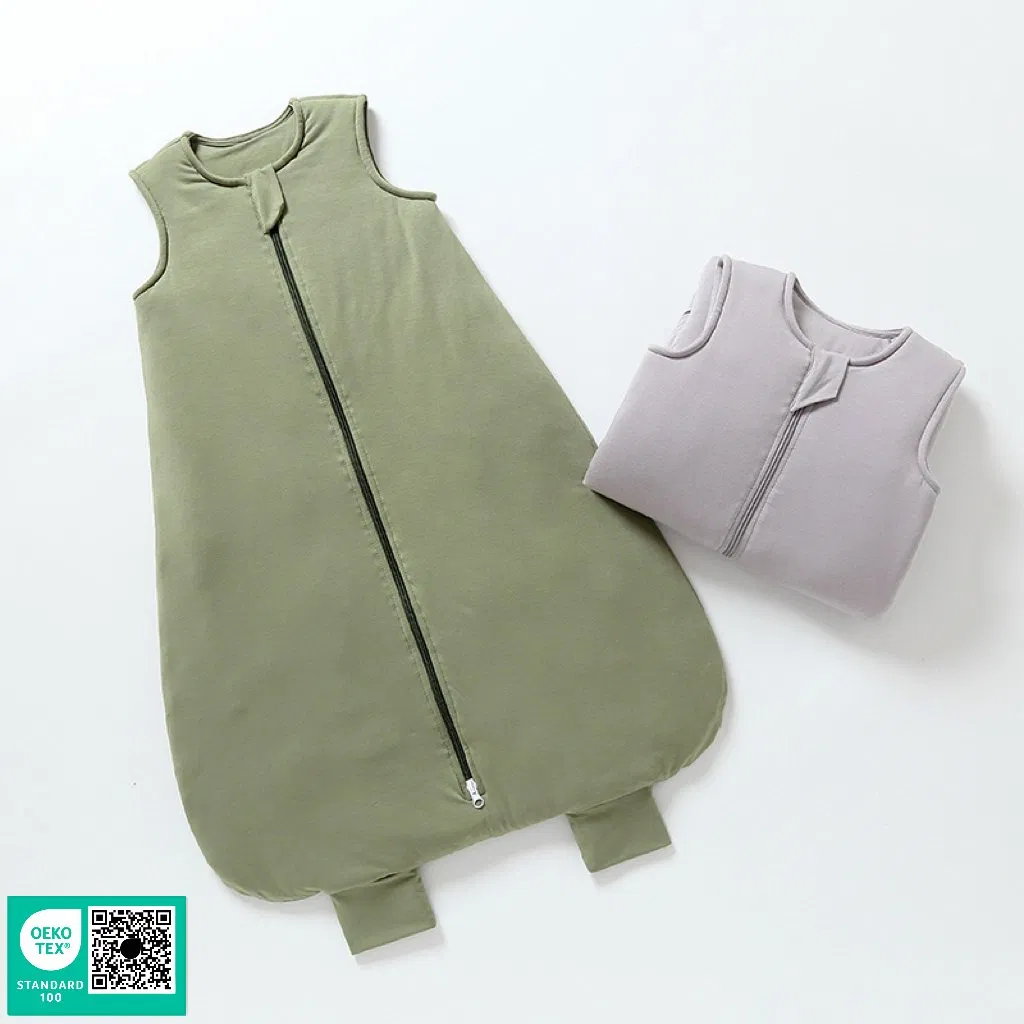 Factory Wholesale Price Children's Bamboo Baby Sleeping Bag Feet Exposed Bunting Bag