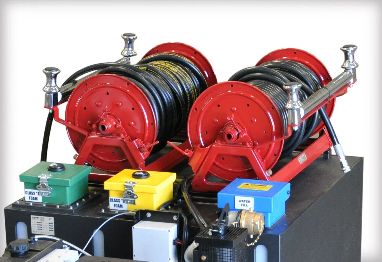 Portable Stainless Steel High Pressure Water Air Retractable Hose Reel