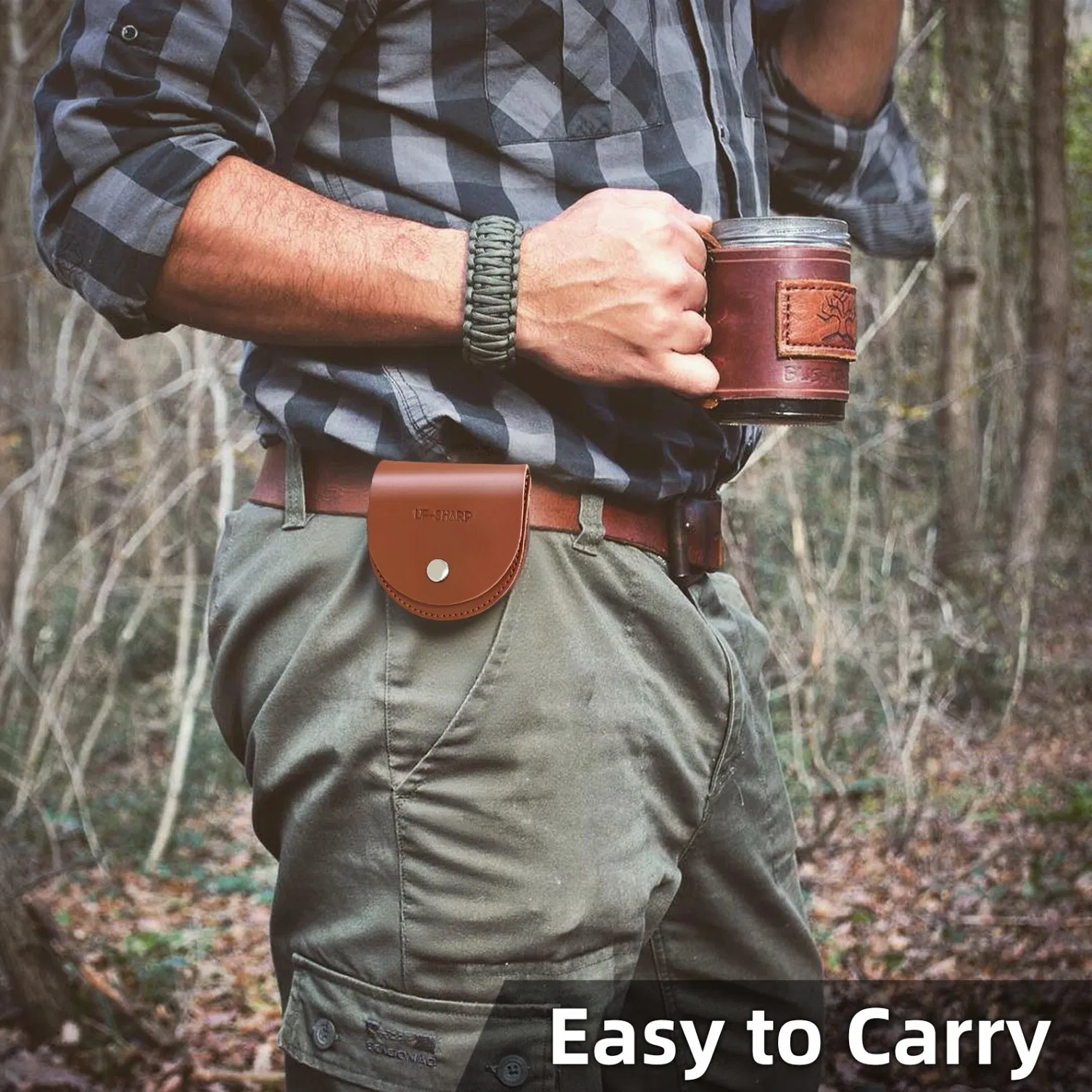 Diamond Sharpening Stone Axe Sharpener with Portable Bag Diamond Whetstone Tool Sharpener