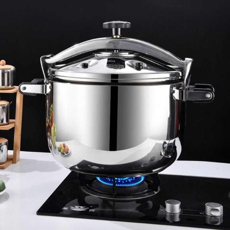 Home/Commercial 304 Stainless Steel Lid-Type Explosion-Proof Pressure Cooker