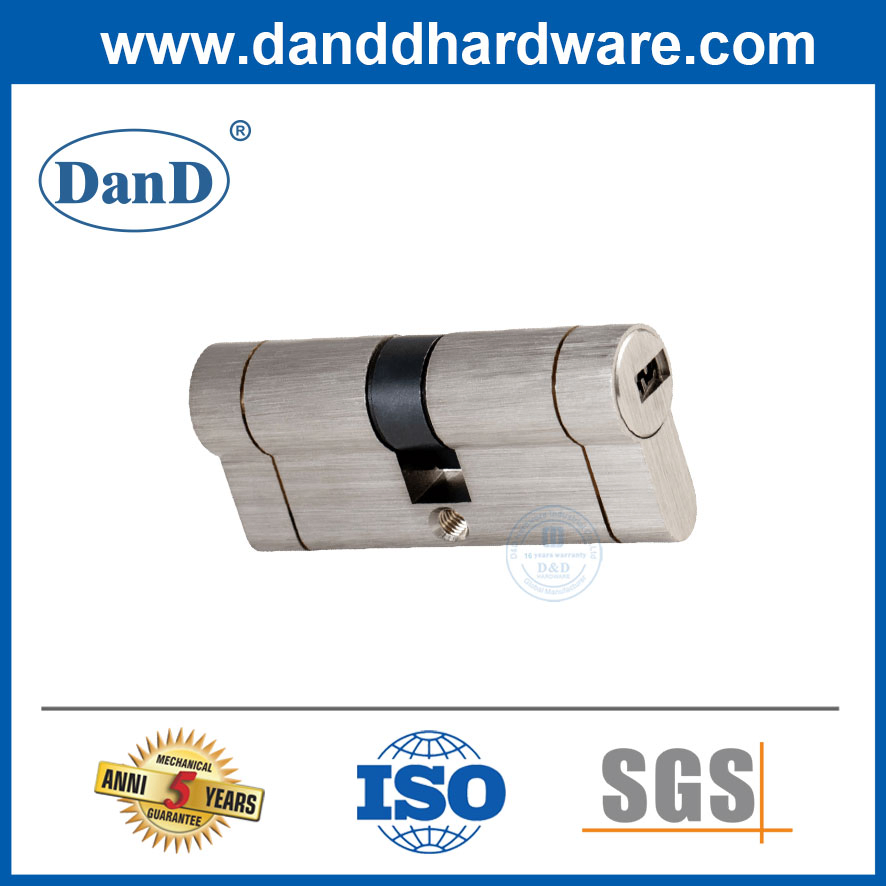 Double Open Aceesories Protector Euro Door Sollid Brass Lock Cylinder