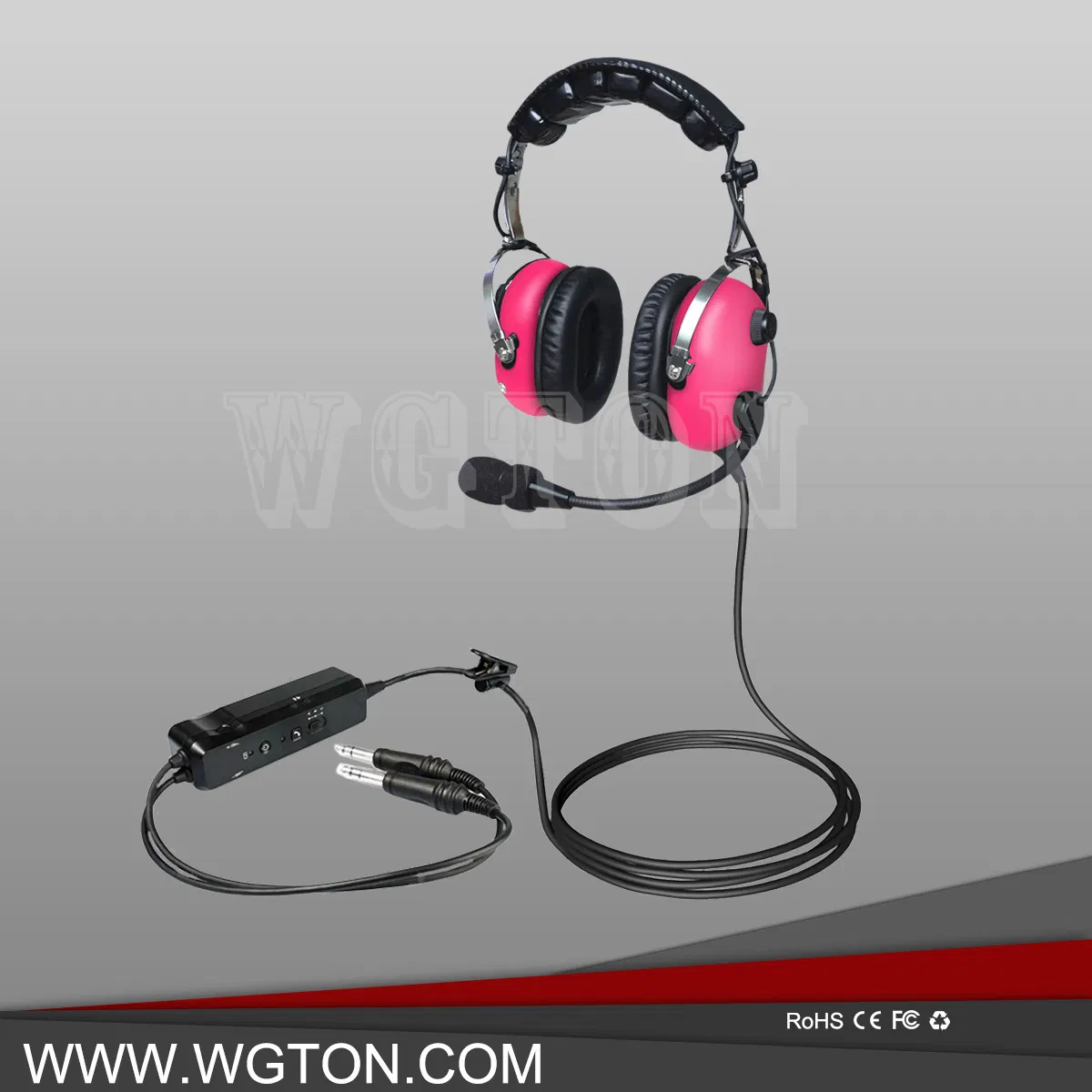 Active Noise Reduction Headset Anr Aviation Headset for General Aircraft Pilot Headset