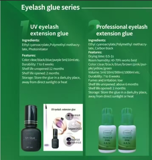 Professional Quality Quick-Dry Eyelash Adhesive for Stunning Lashes