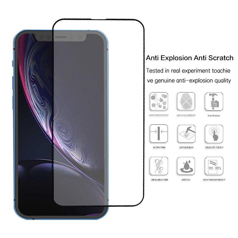 Защитное стекло 10D для Apple, прозрачное