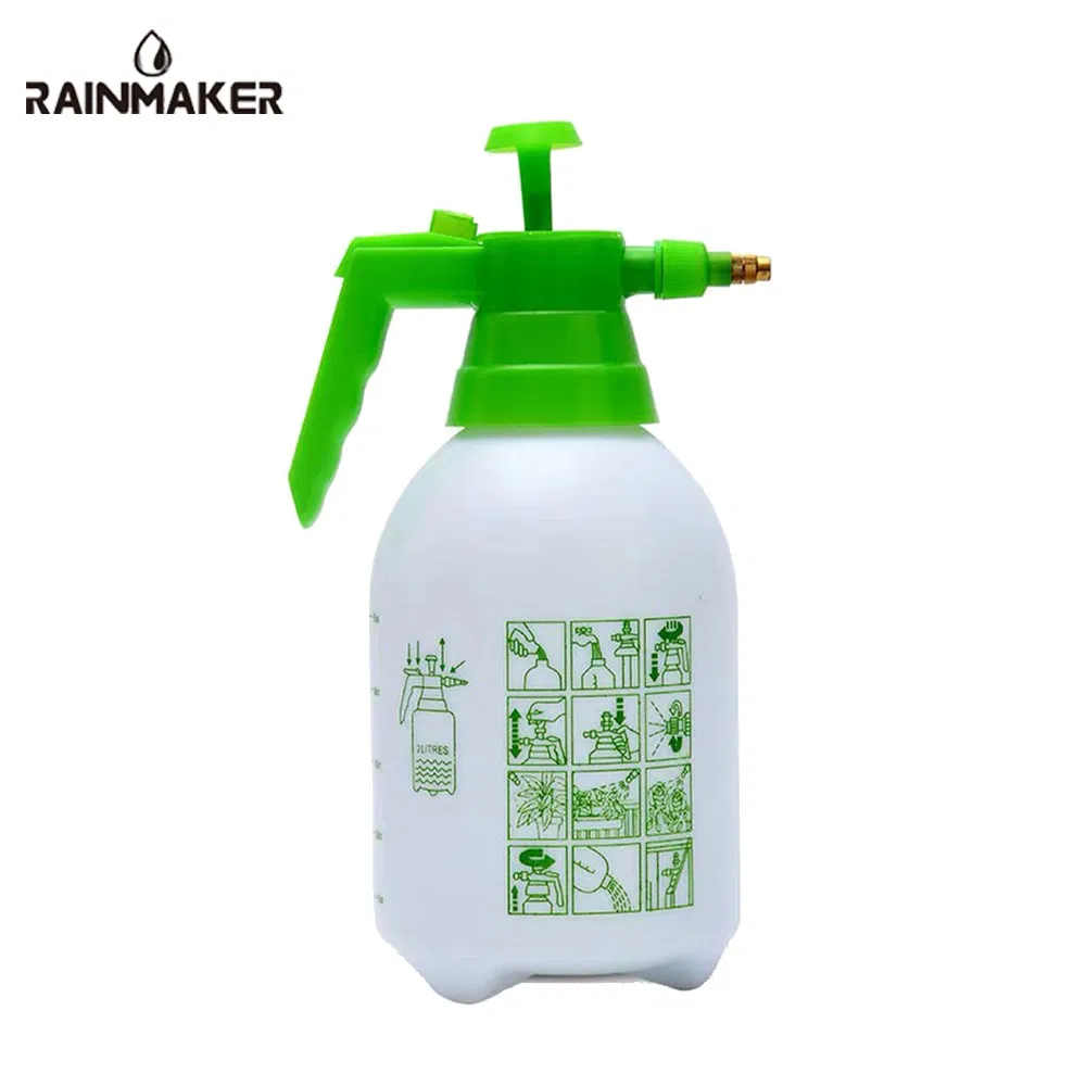 Rainmaker 2 Liter Portable Plastic High Pressure Hand Pressure Weed Sprayer