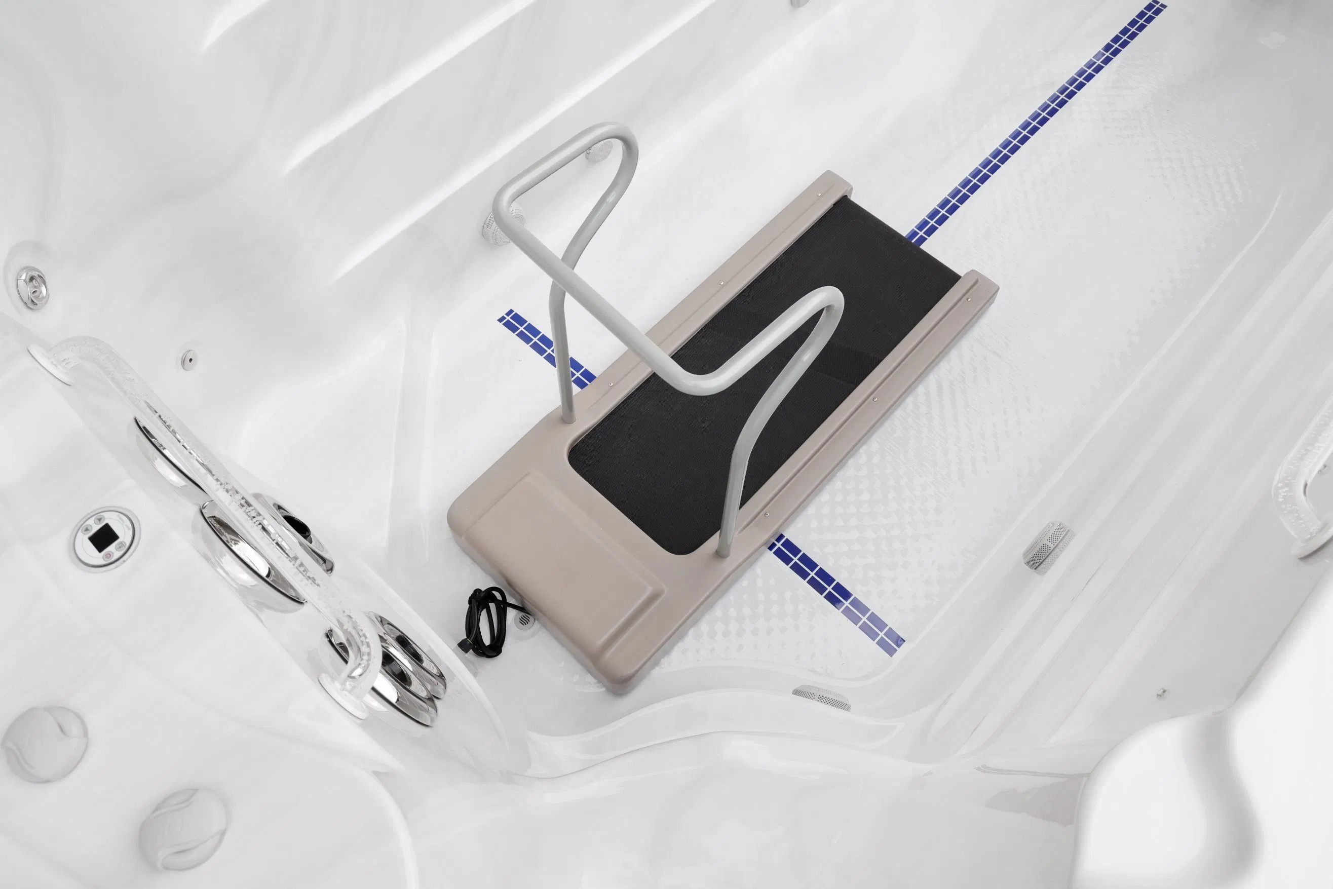 Swim SPA Underwater Treadmill Low-Impact Training Hot Tub Swimming SPA