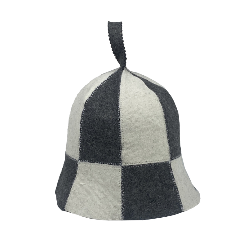 Sauna Hat Wool Felt Hats Shower Cap Sauna House Head Protection for Women Men Sauna