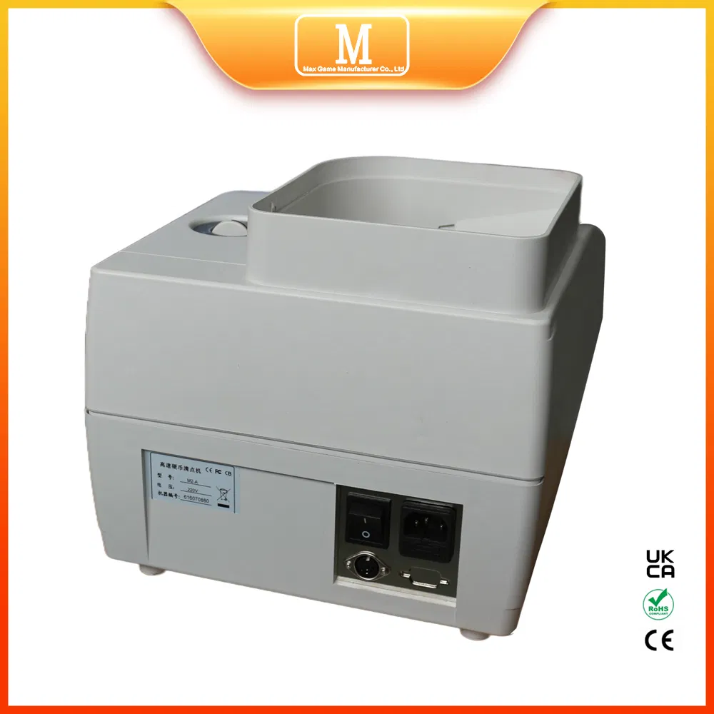 Game Center CE Approved Smart Coin Counting Machine for Coin Operated Games