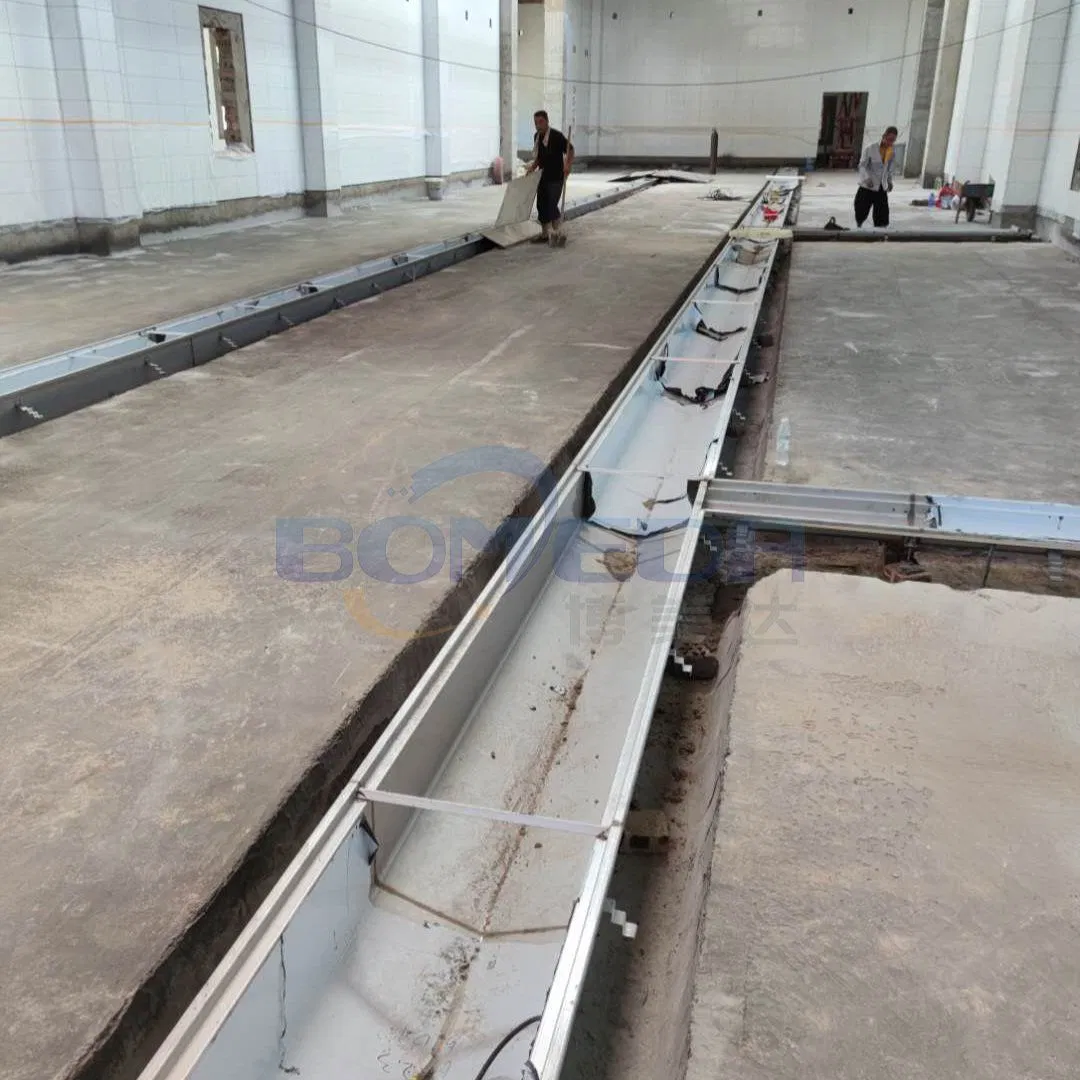 Нержавеющий желоб SUS304 для мясобойни