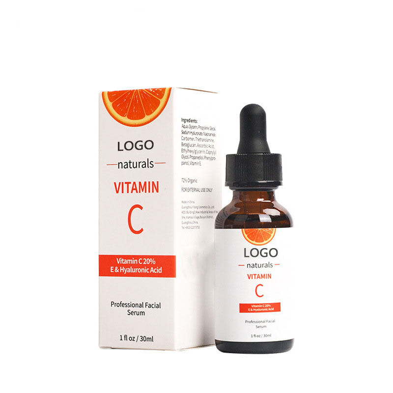 Wholesale Organic Natural Vitamin C Serum Whitening Collagen Anti-Aging Professional Facial Serum
