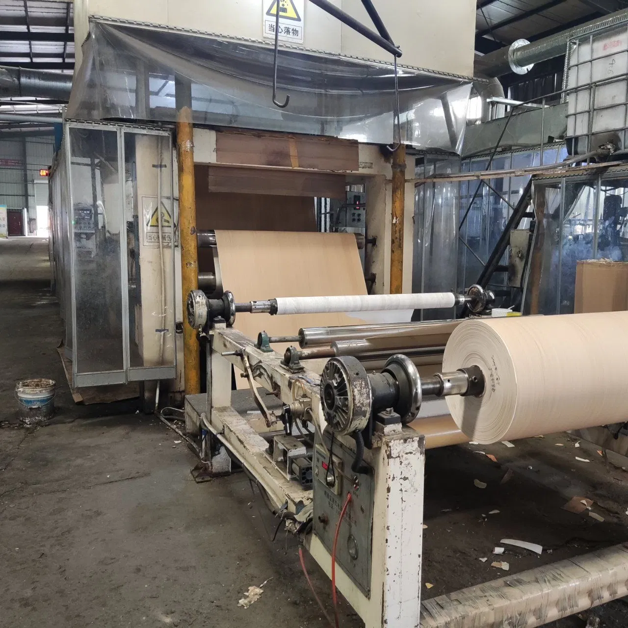 Hot Press Melamine Impregnated Paper Melamine Coating Paper Laminate Flooring