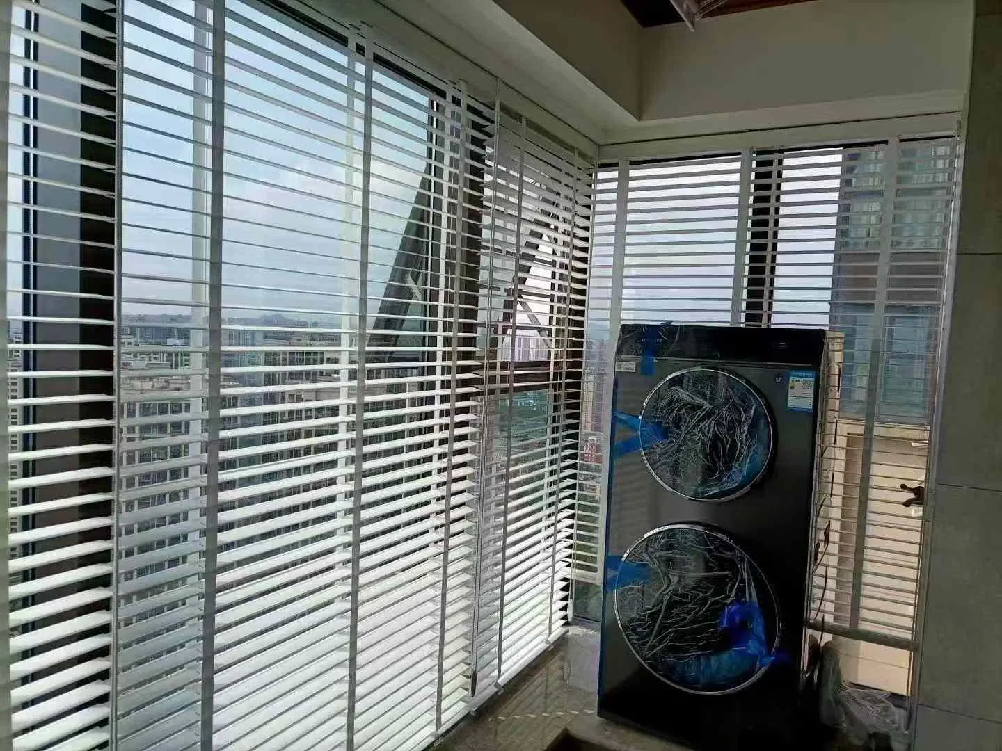 Corded Blinds Aluminum Venetian Slat Blinds for Home Decoration