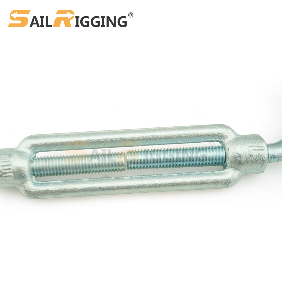 Carbon Steel Galvanized M12 M24 Turnbuckle DIN 1480