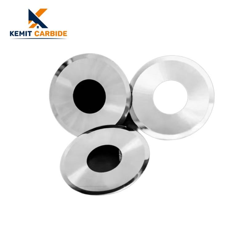 Cemented Carbide Round Knife with Low Maintenance Requirements for Industrial Use