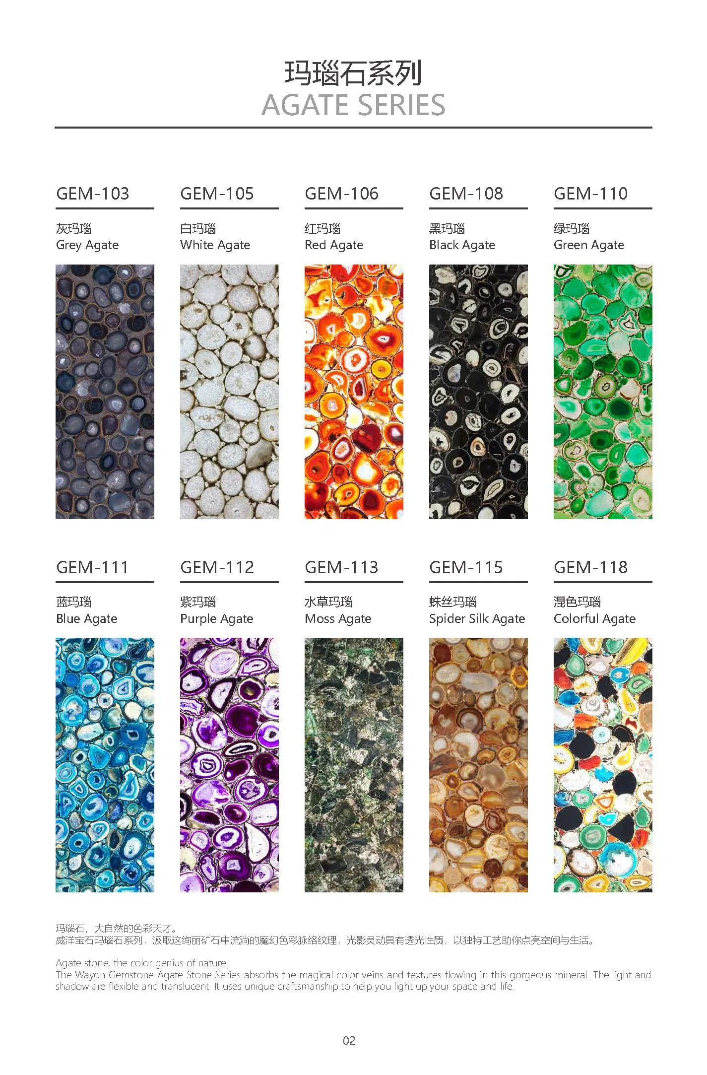 Backlight Luxury Semi Precious Thin Onyx Stone Honeycomb Panels Gem Stone Semi Precious Stone