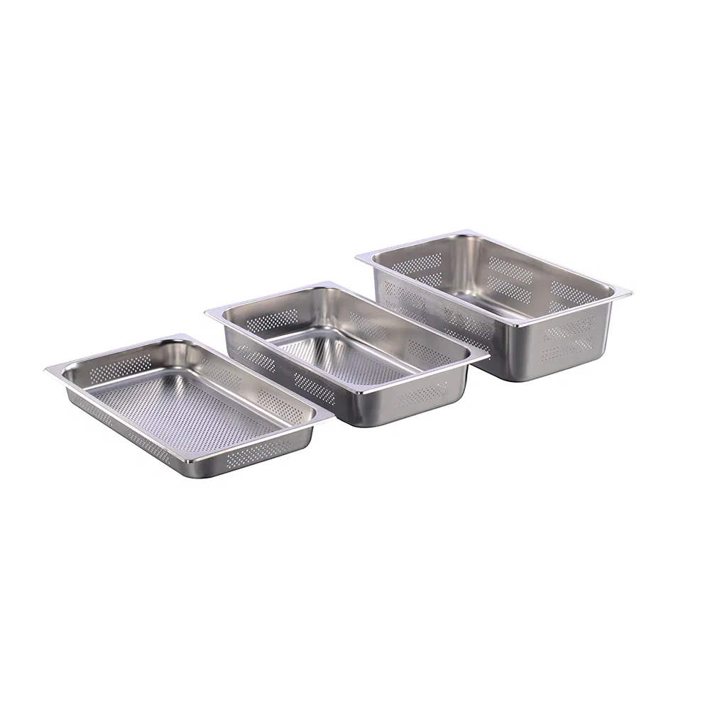 Buffet Equipment Stainless Steel Perforated Steam Table Pans