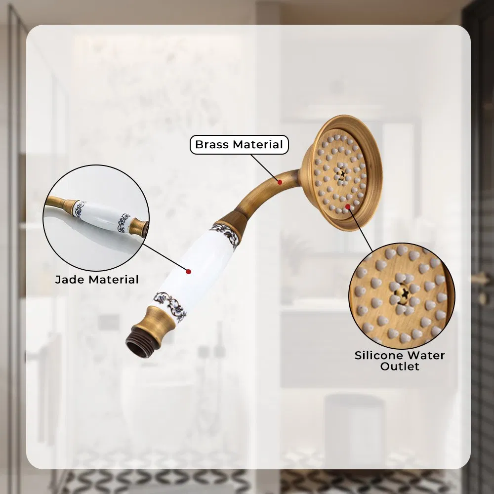 Traditional Bathroom Shower Hand Brass Shower Accessory