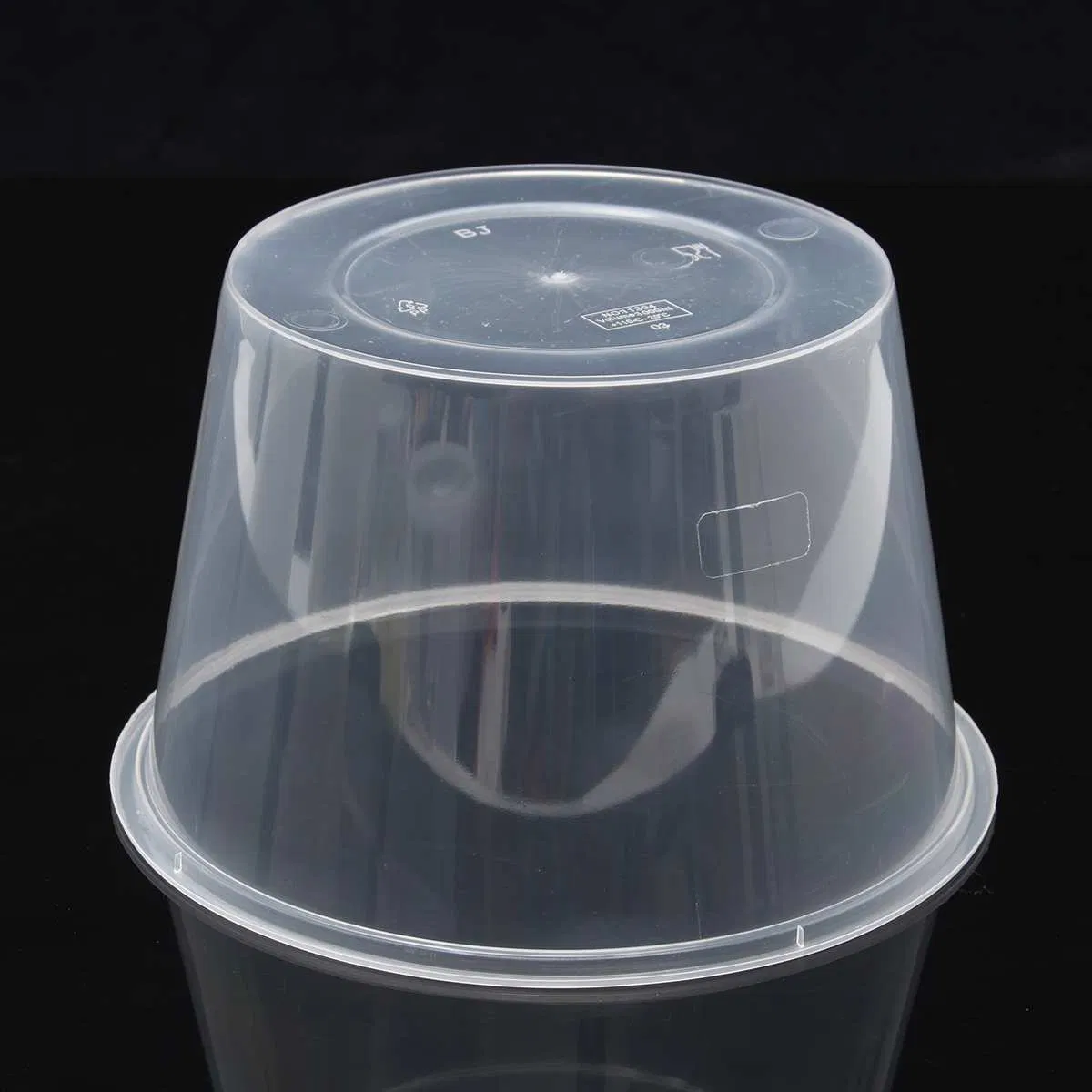 Sauce Cups Disposable Condiment Plastic Clear Sauce Chutney Cups Boxes with Lid Food Takeaway Family Home Dinnerware 50 PCS Set