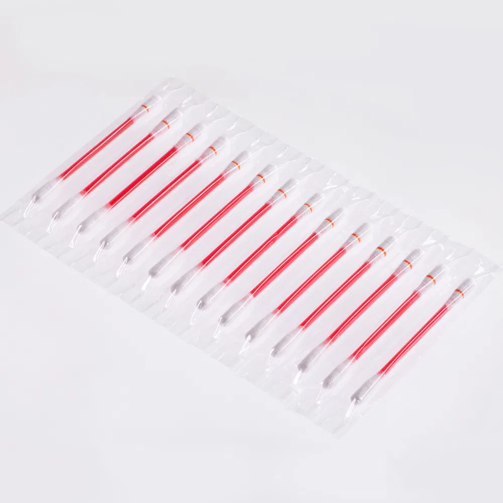 Disposable Cotton Swab Lip Gloss Custom Color Waterproof Lip Glaze Makeup