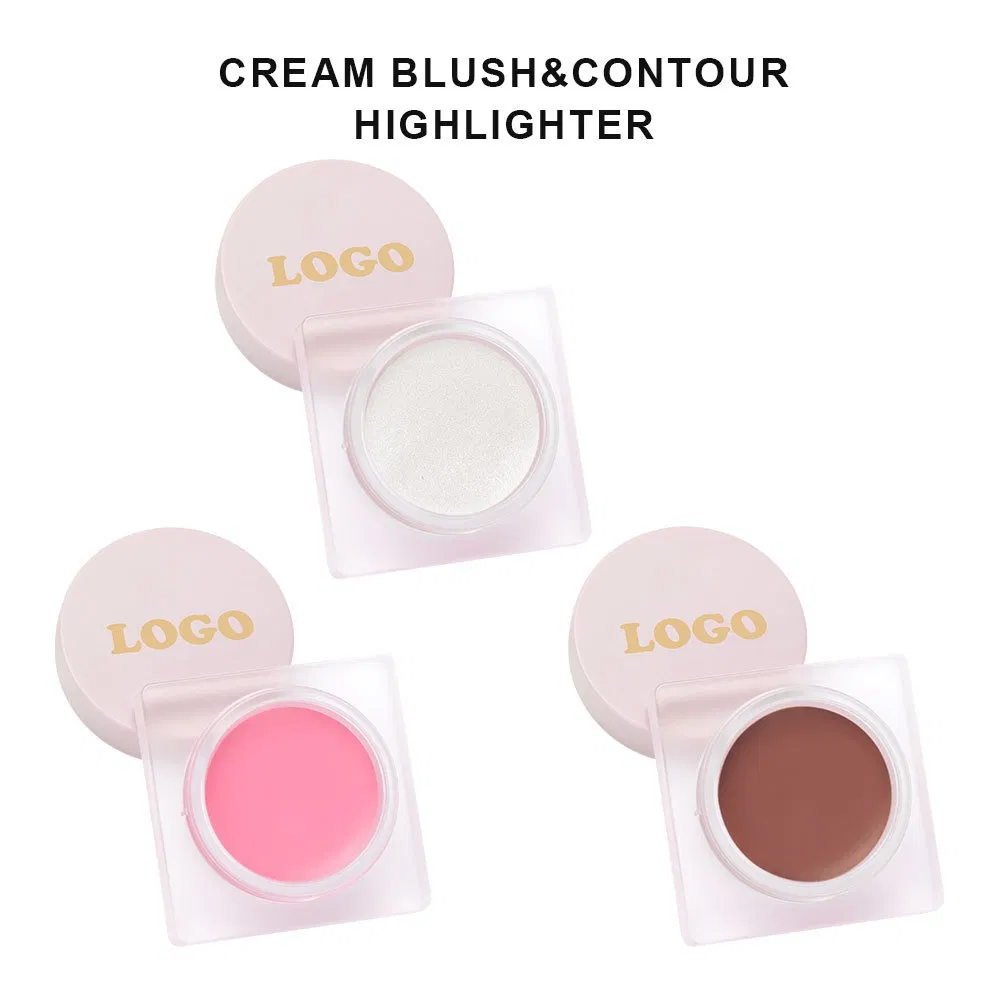 High Pigmented Face Makeup Cream Blush Waterproof Sweat Proof Blusher Cream