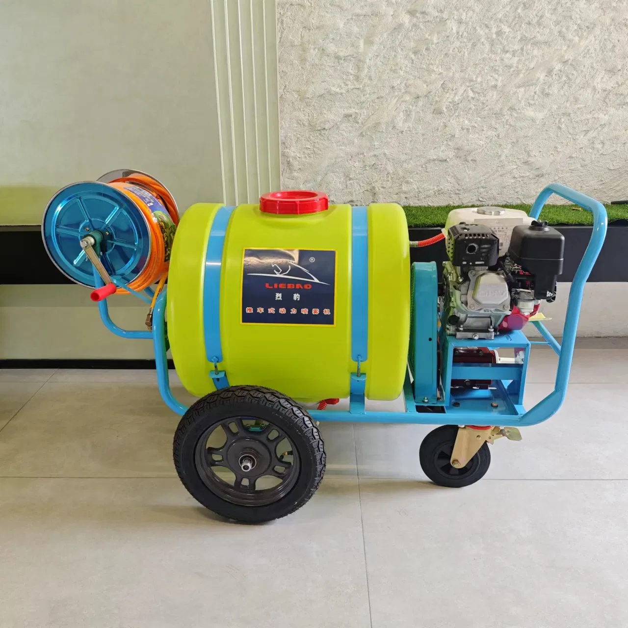 Honda Power Ceramic Plunger Pump 160L Trolley Power Sprayer for Agriculture