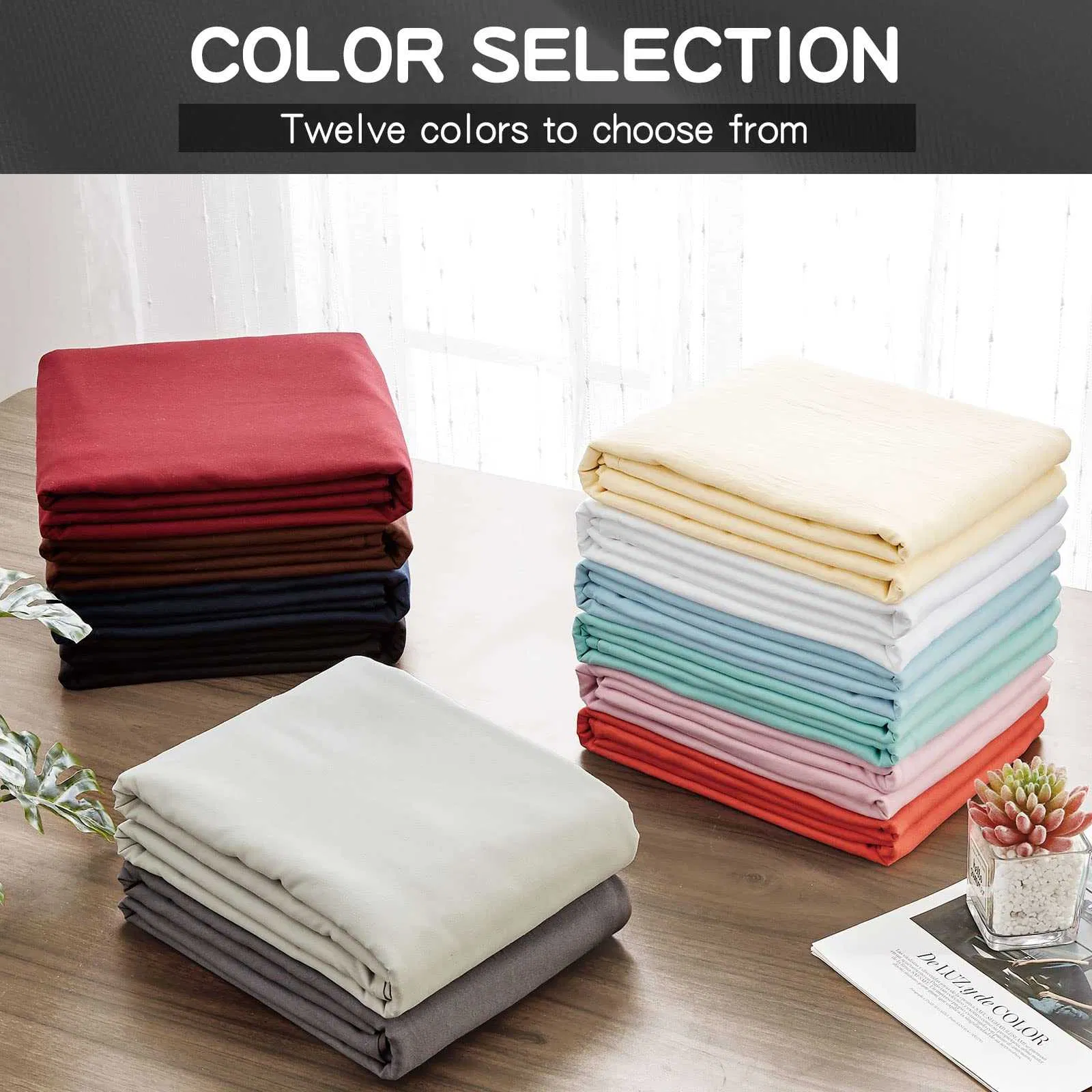 Available for Multiple Scenarios Shrink-Resistant Breathable Flat Sheets